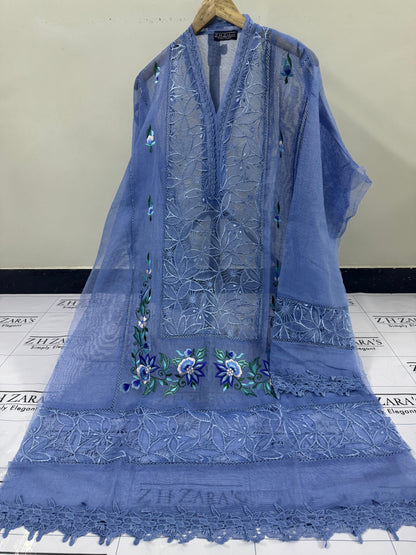 Ocean Blue Crochet 3pc