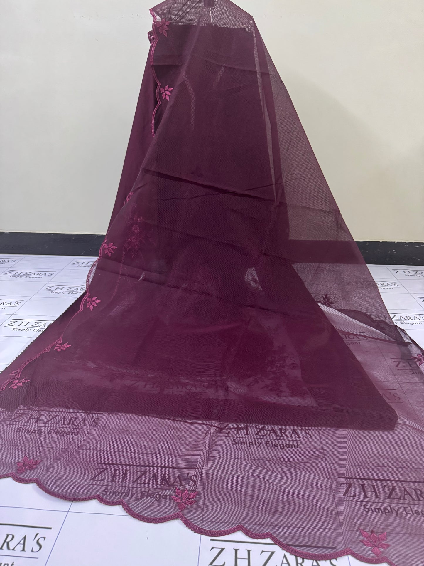 Deep Maroon Aarzoo 3pc