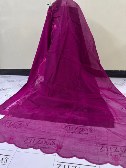 Hot Pink Aarzoo 3pc