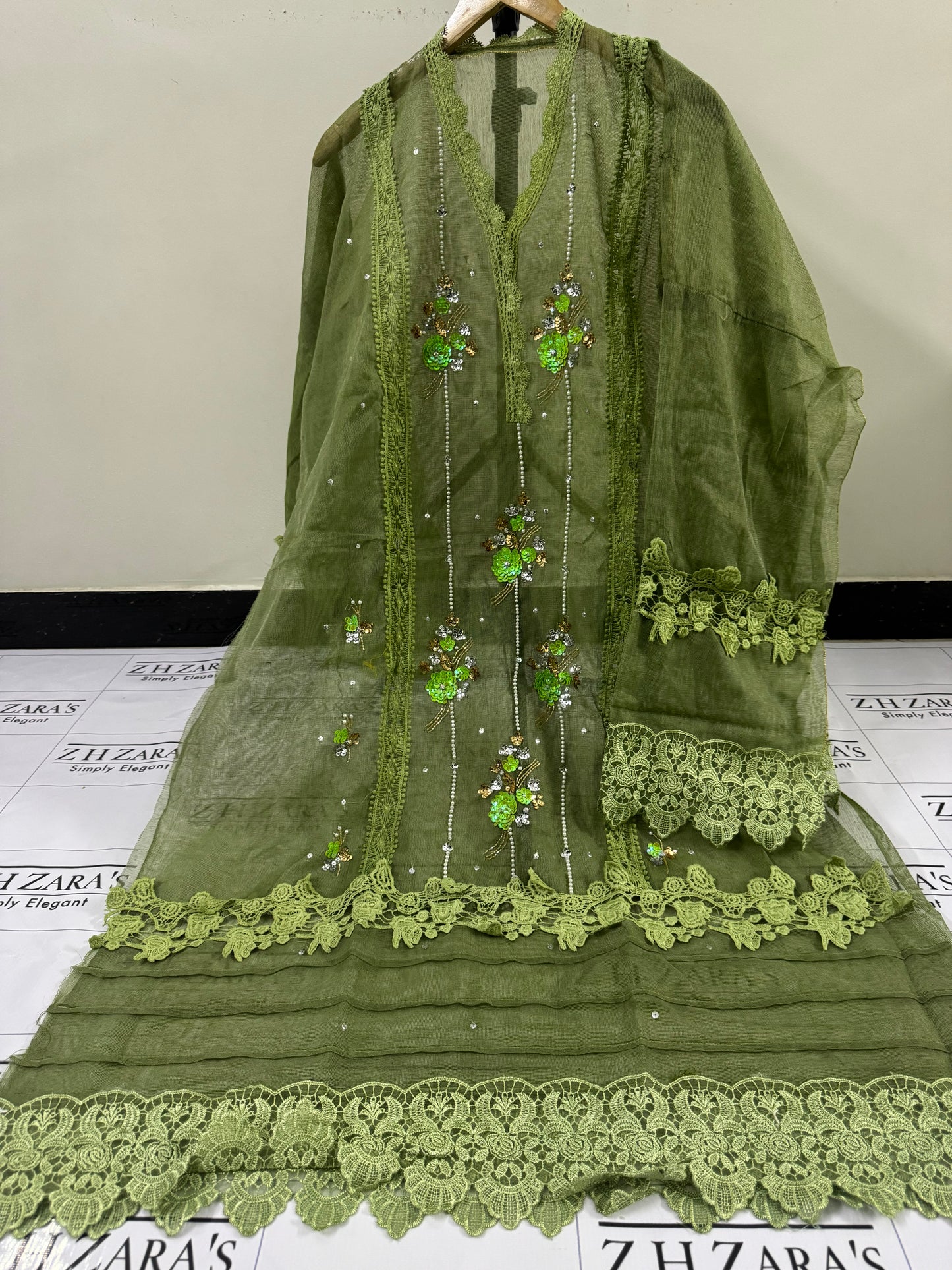 Olive Green Jugno 2pc