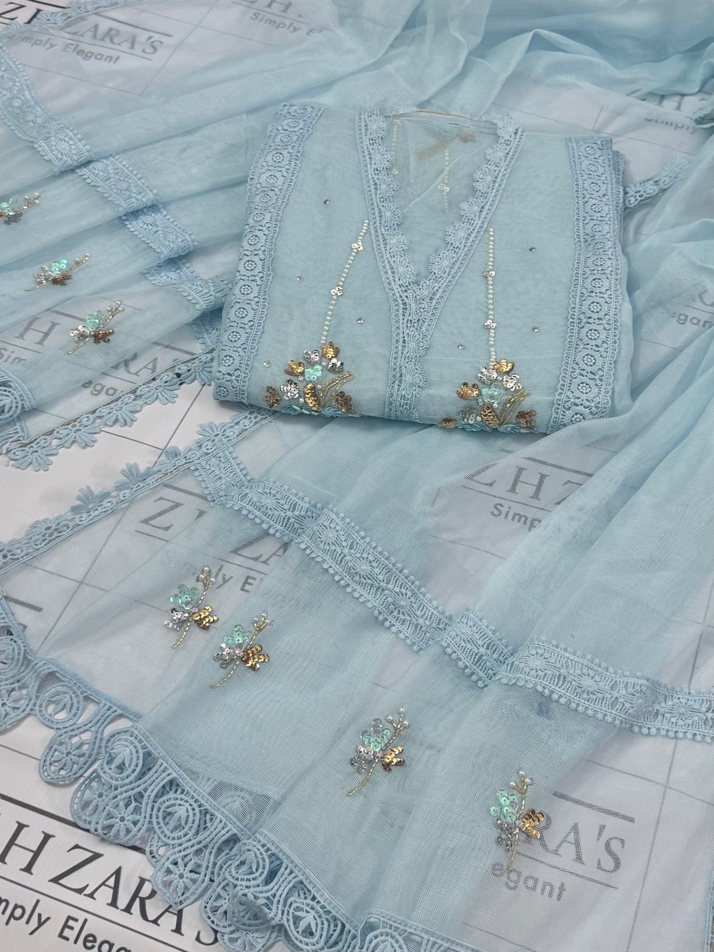 Ice Blue Jugno 2pc