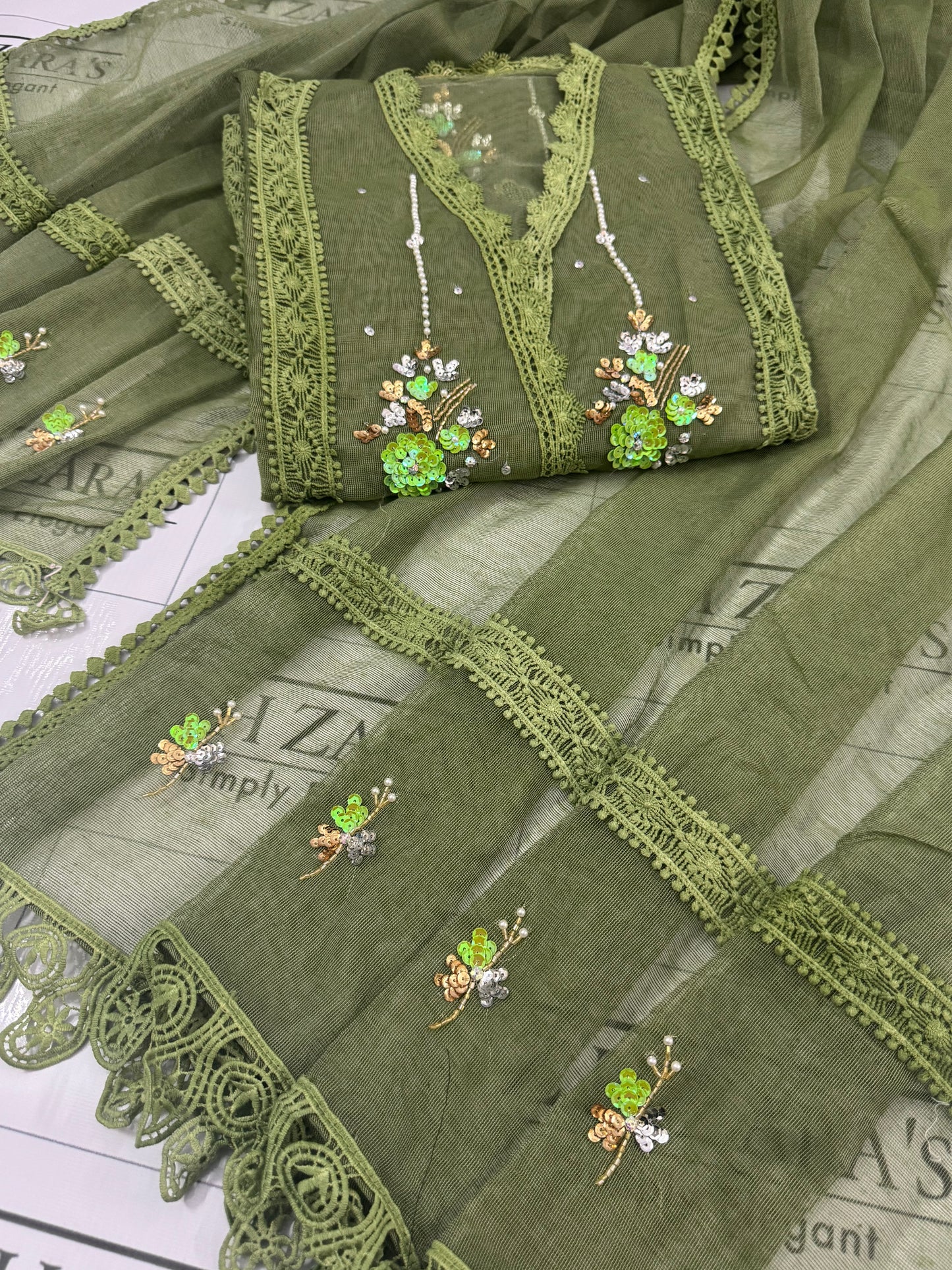 Olive Green Jugno 2pc