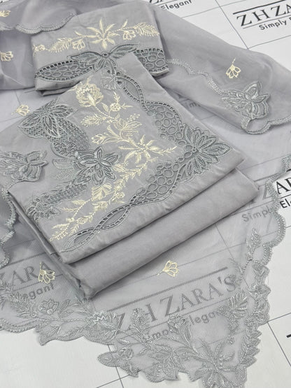 Ice Grey Apsara 3pc