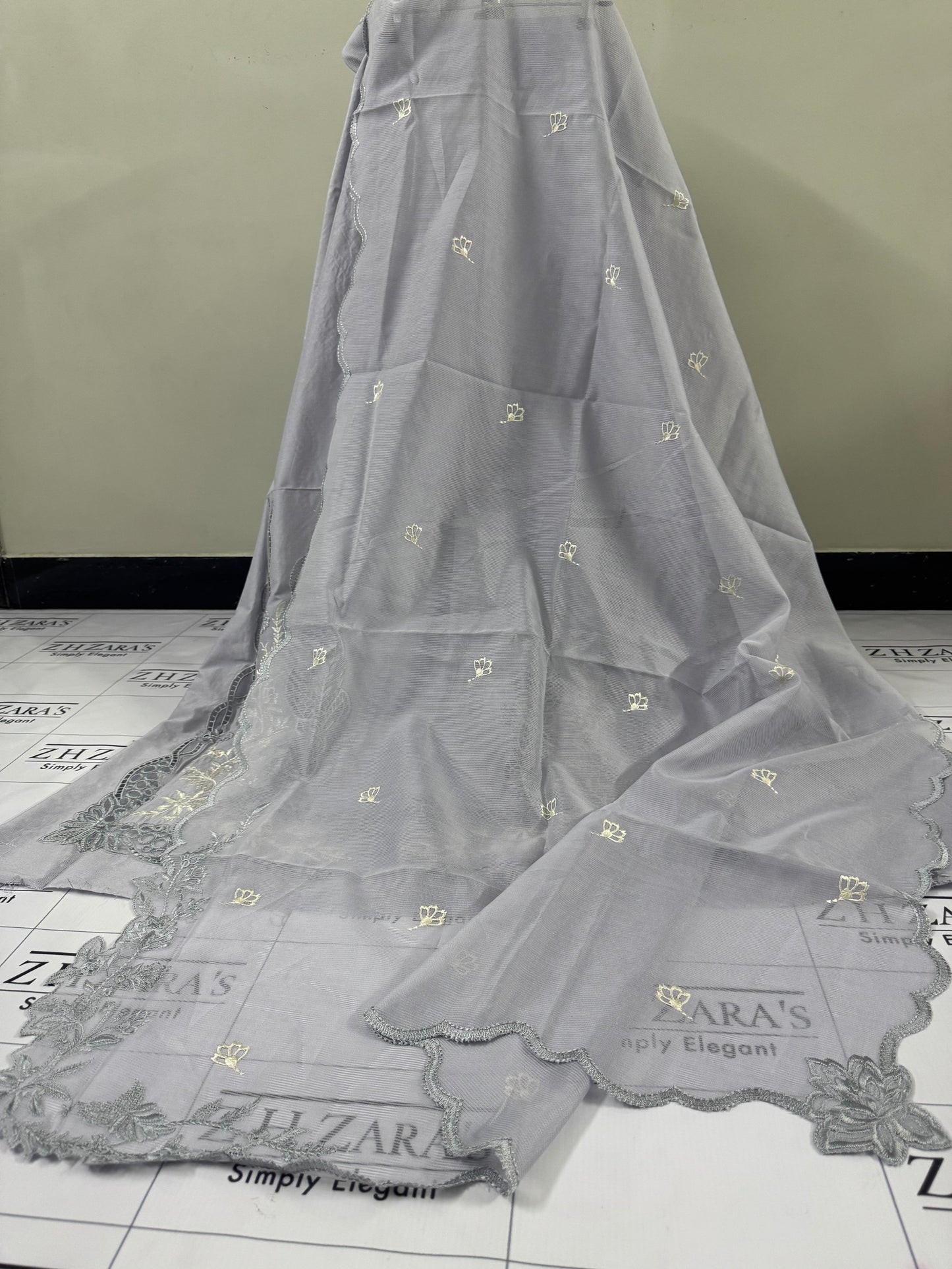 Ice Grey Apsara 3pc