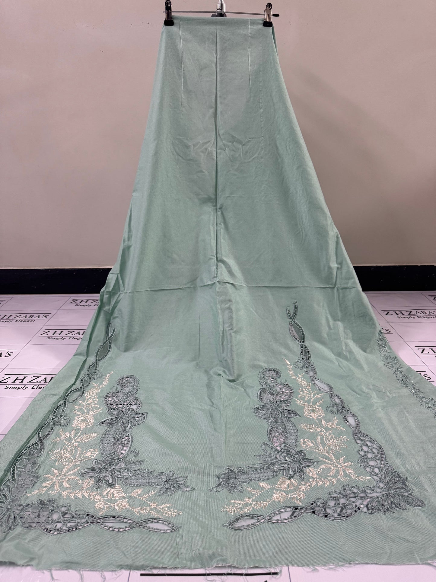 Aqua Mint Green Apsara 3pc