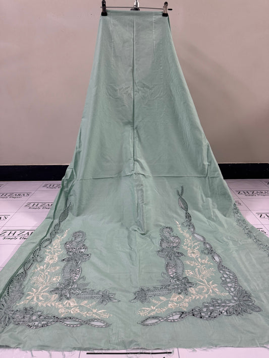 Aqua Mint Green Apsara 3pc