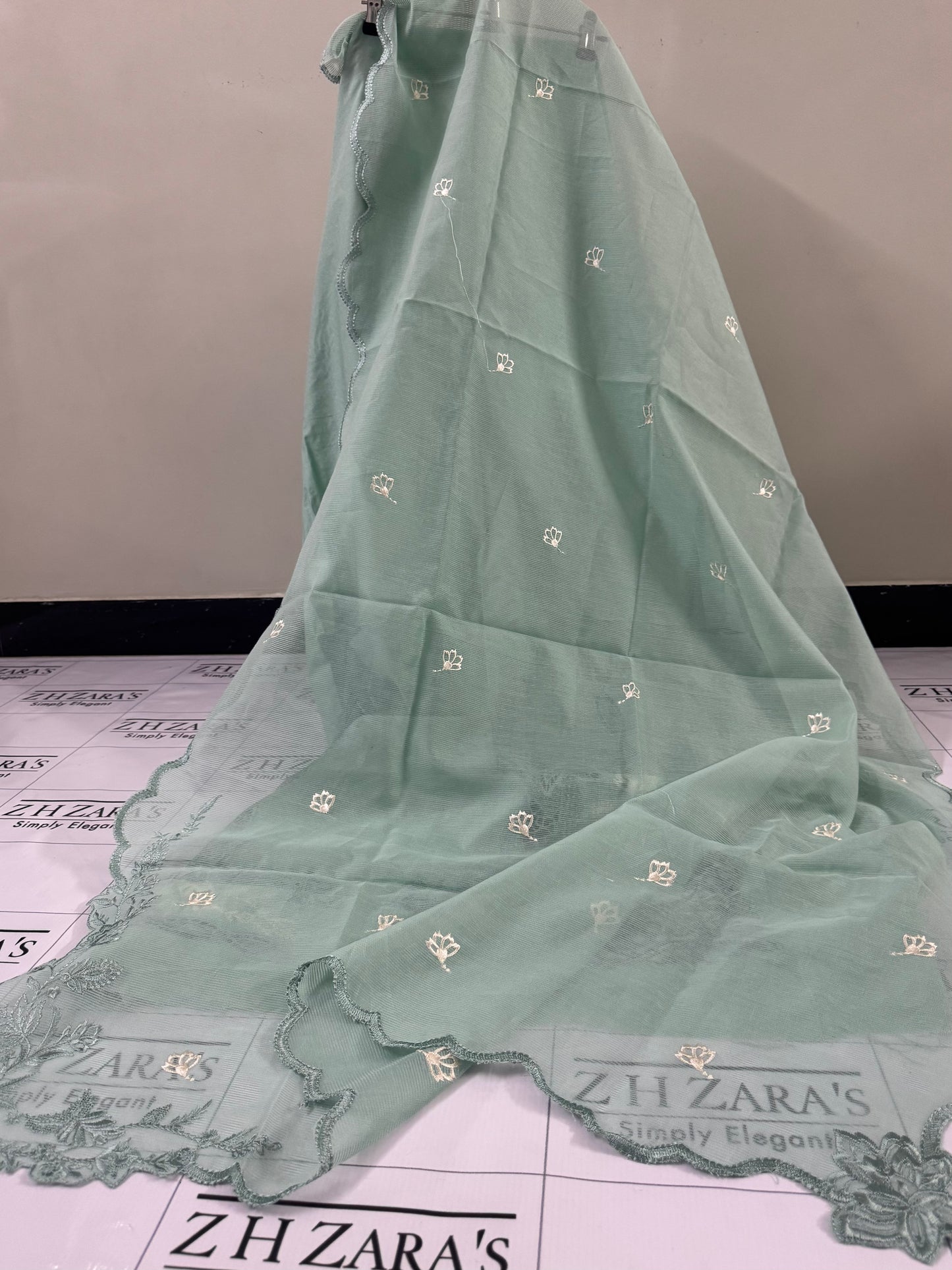 Aqua Mint Green Apsara 3pc