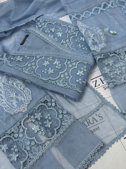 Ice Blue Noor 2pc