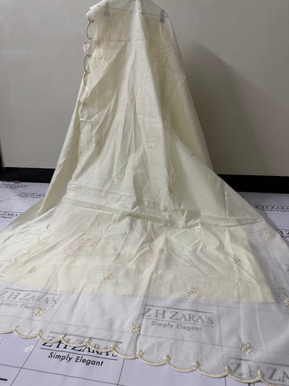 Ivory Cream Coral 3pc