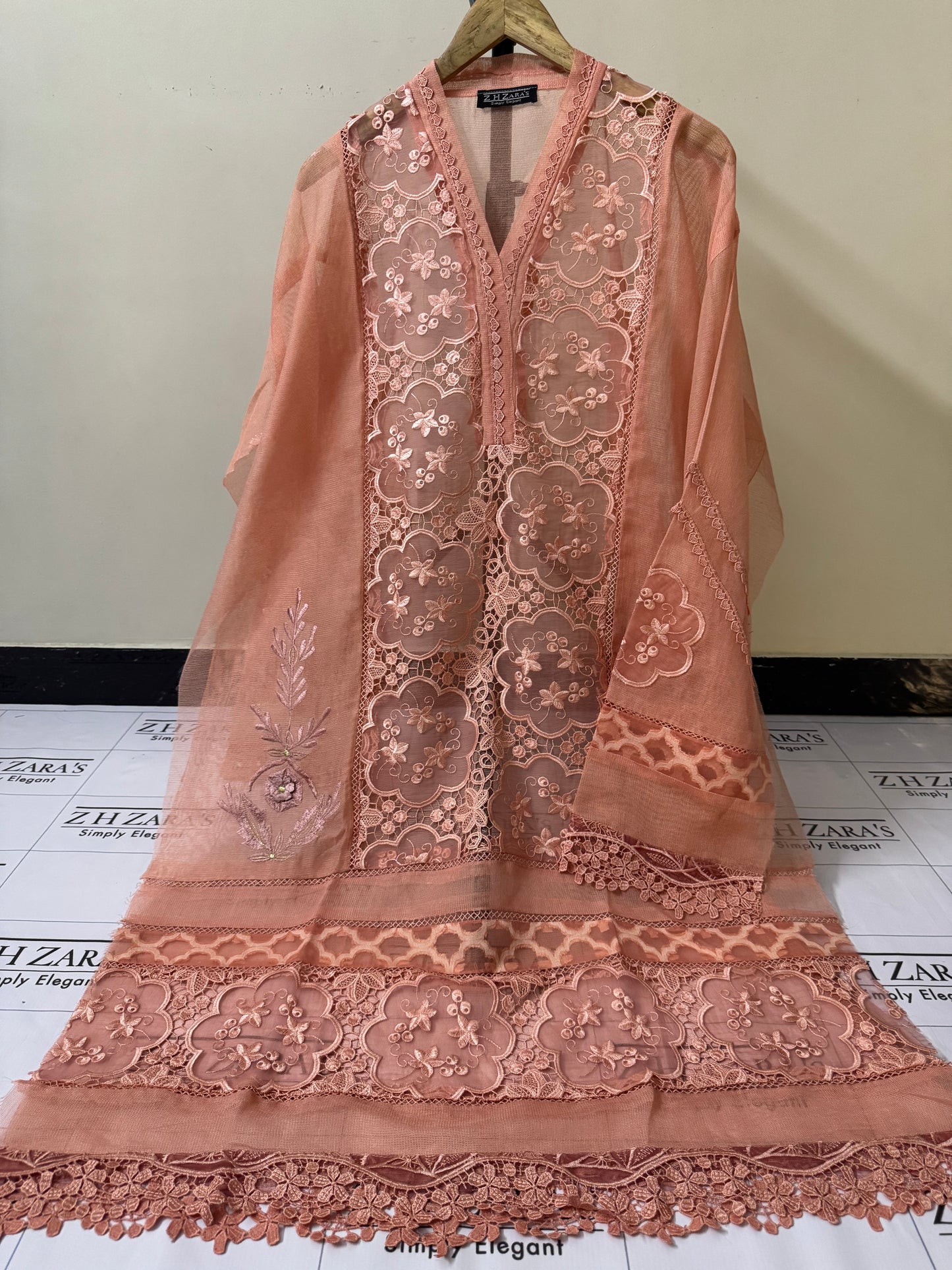 Peachy Pink Noor 2pc