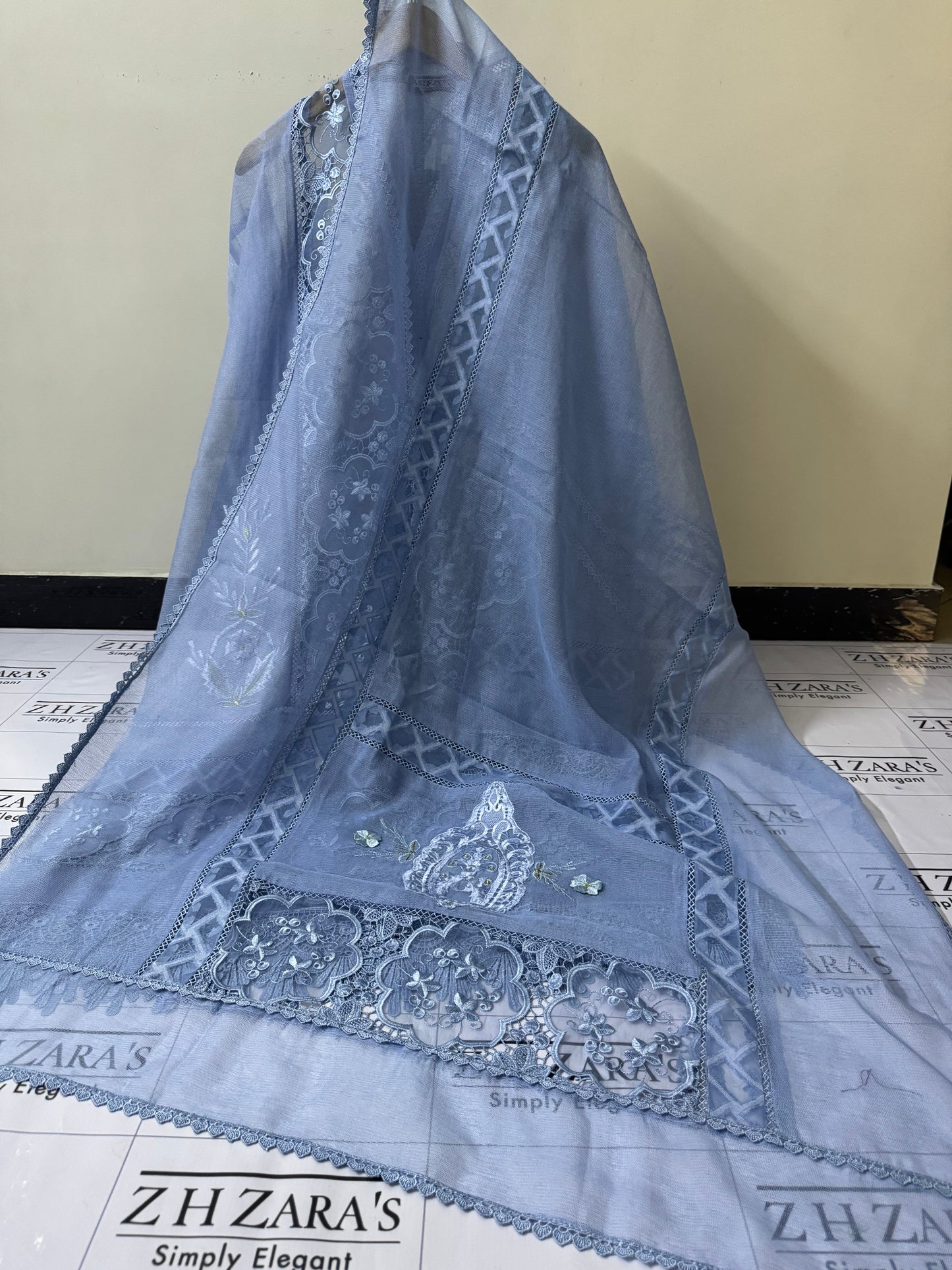 Ice Blue Noor 2pc