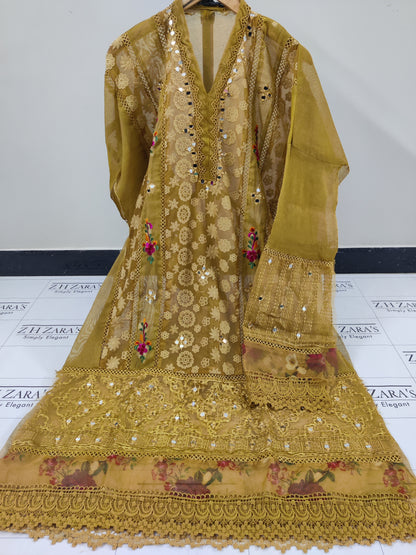 Dhani Digital Embroidery 3pc