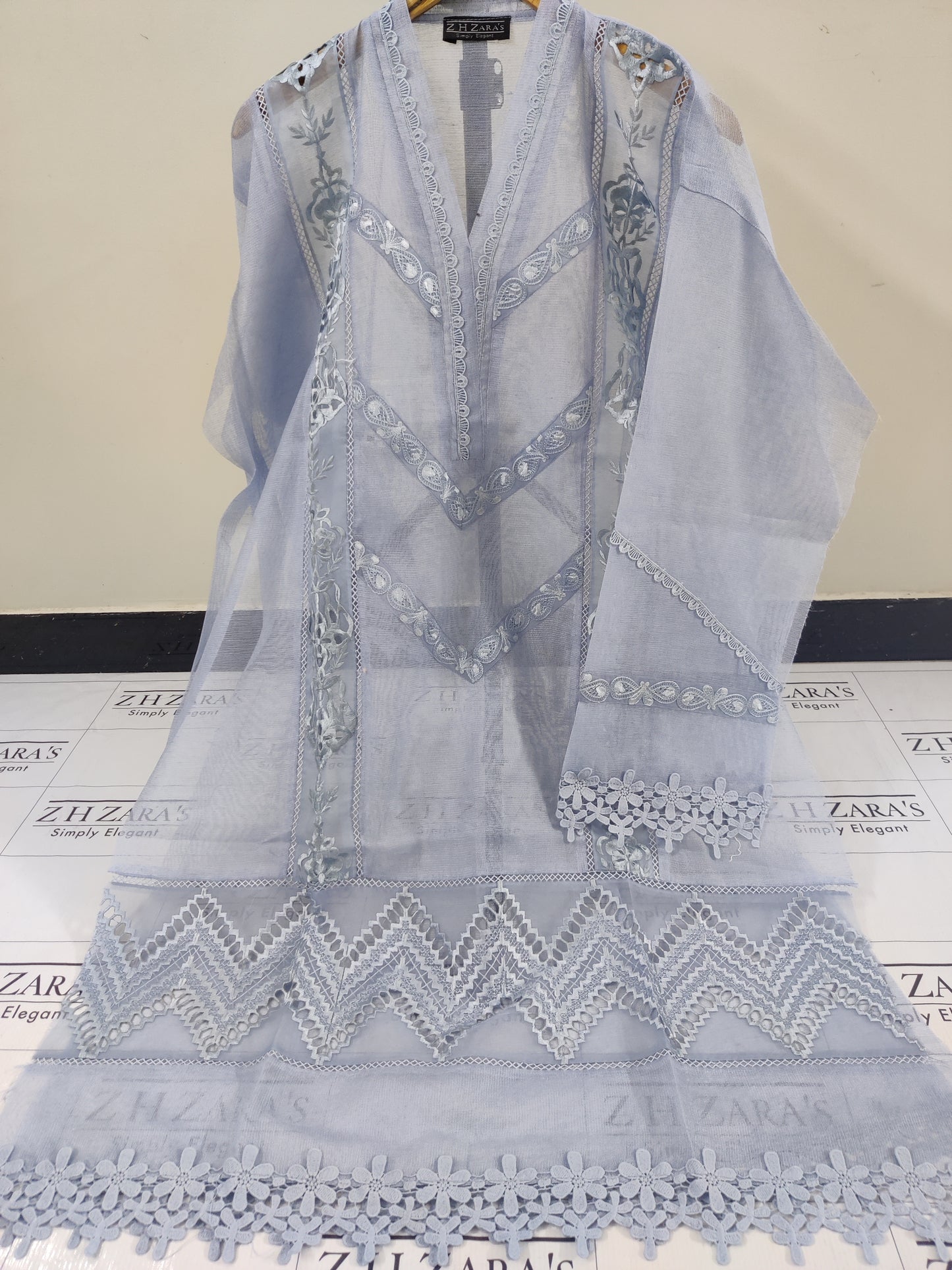 Ice Blue Noura 2pc