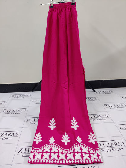 Hot Pink Co-Ord Set Stitched