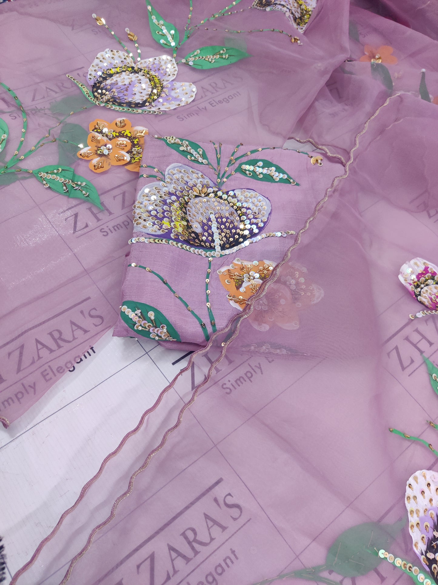 Onion Pink Zareen 3pc