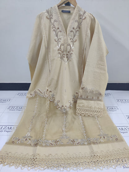 Beige Jasmine 3pc