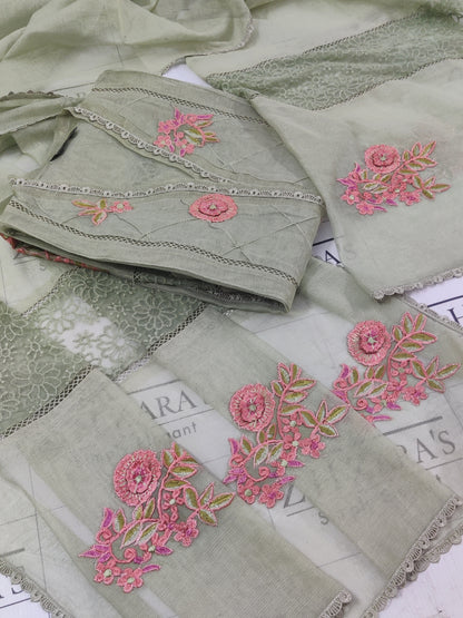 Olive Green Saiyaara 2pc