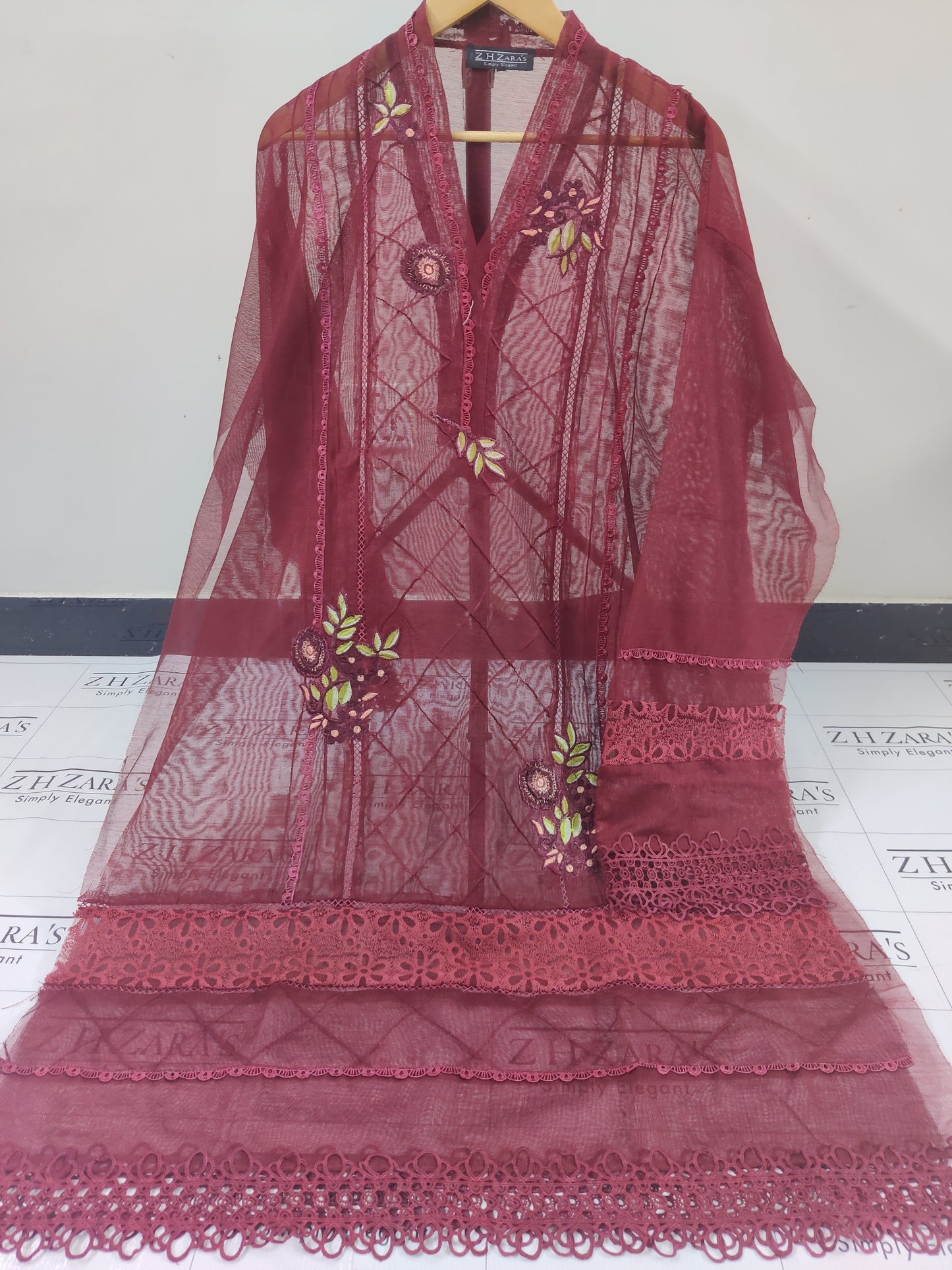 Maroon Saiyaara 2pc