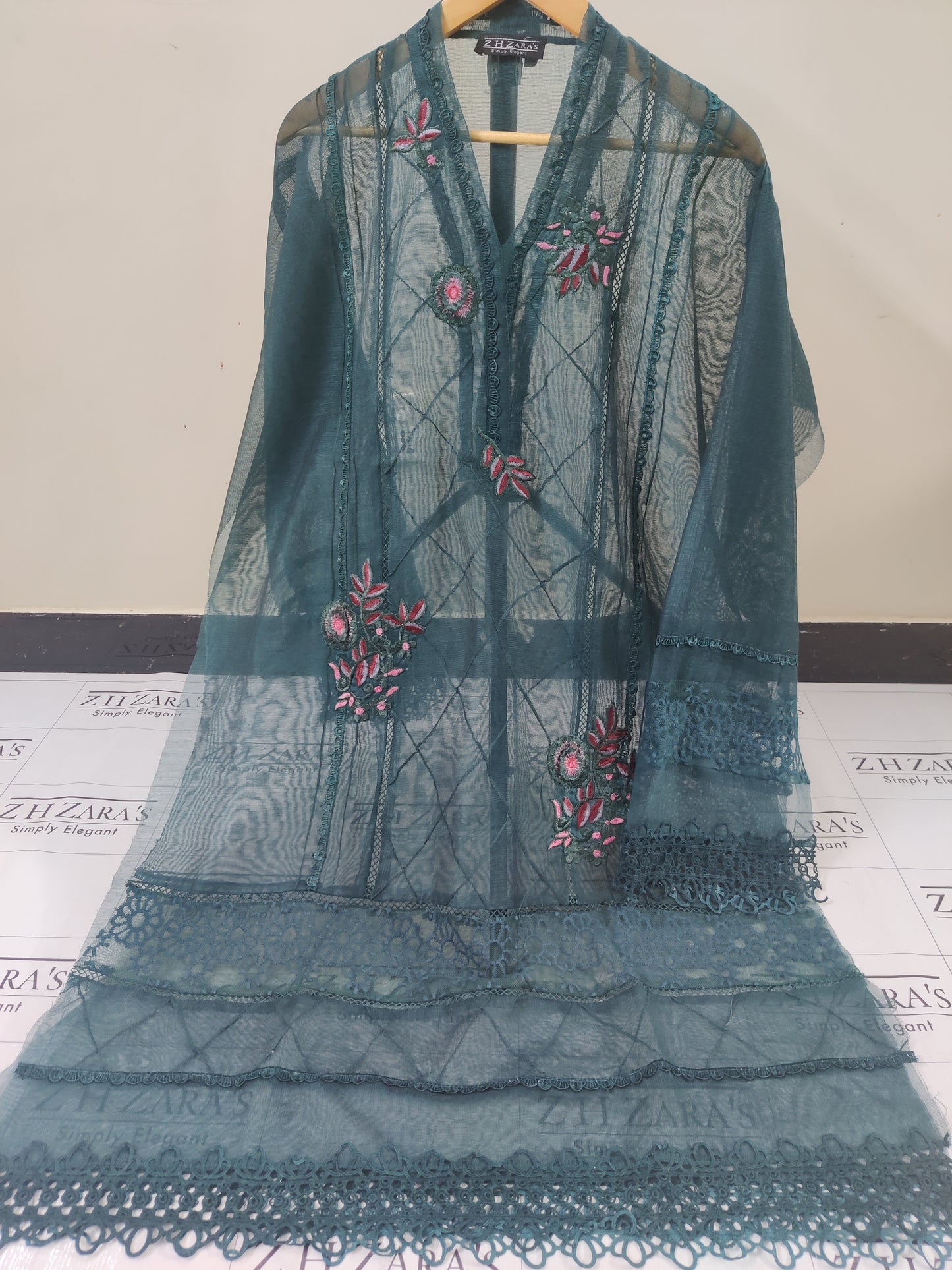 Peacock Green Saiyaara 2pc