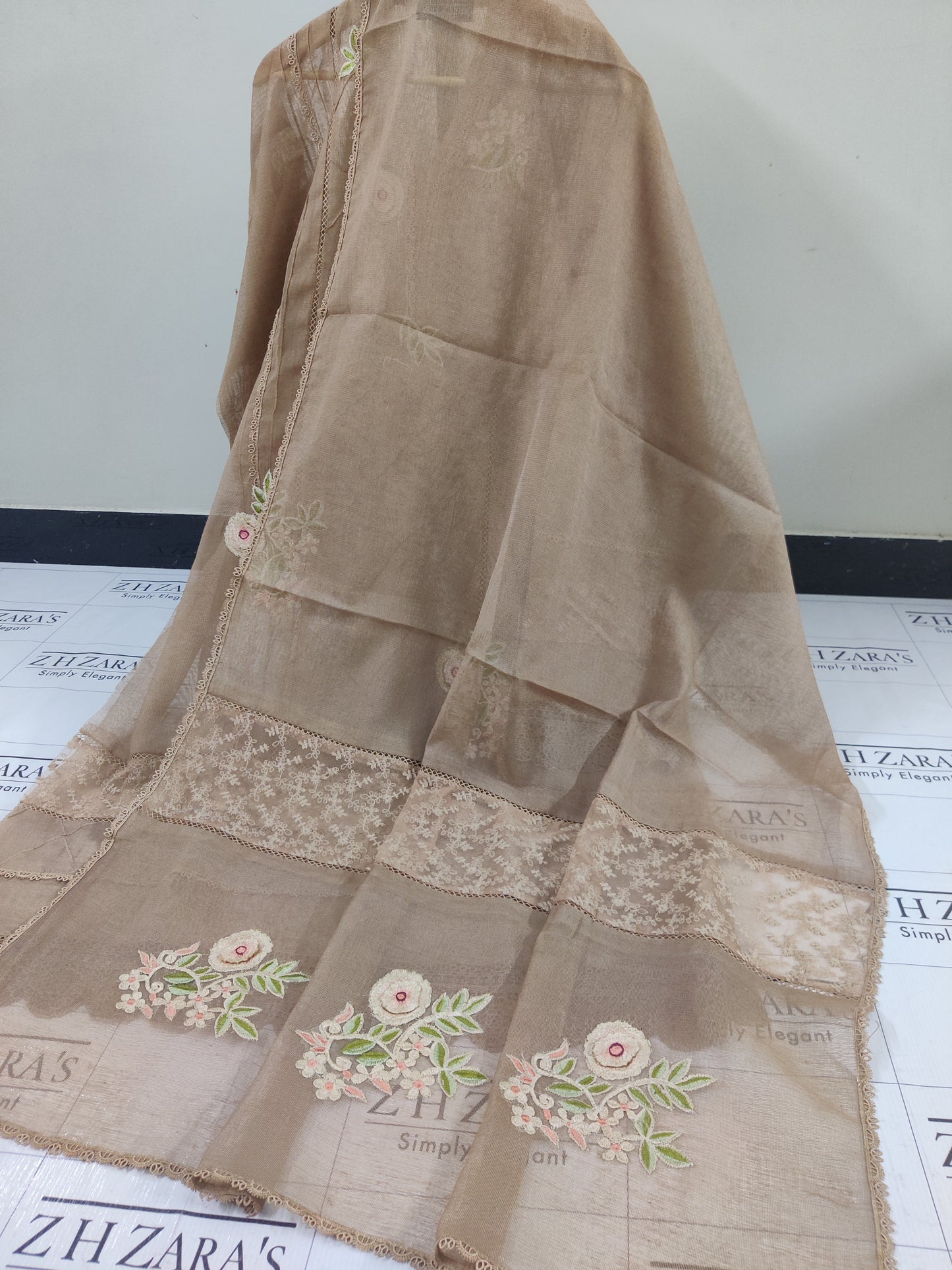 Coffee Brown Saiyaara 2pc