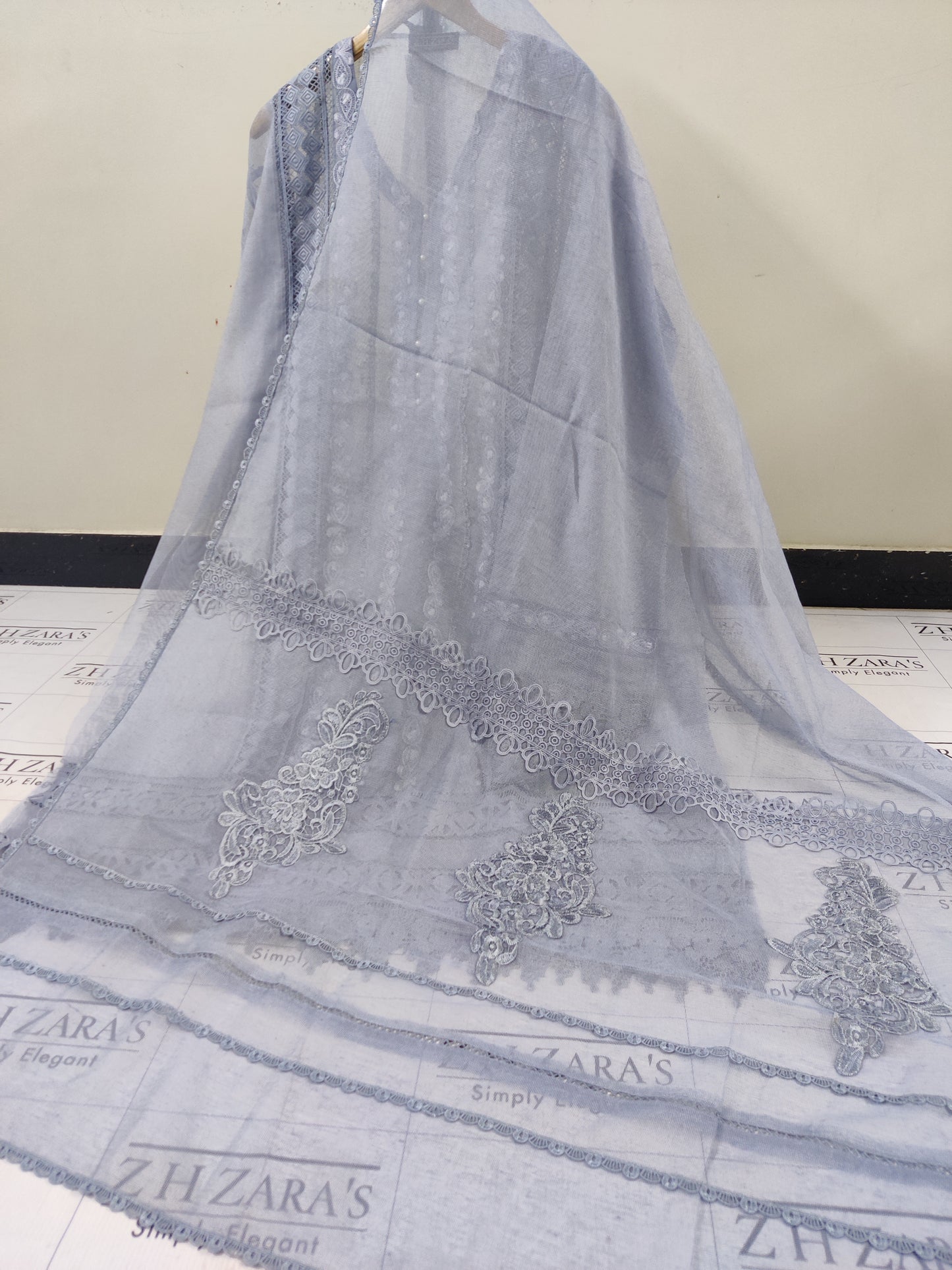 Bluish Gray Zoha 2pc