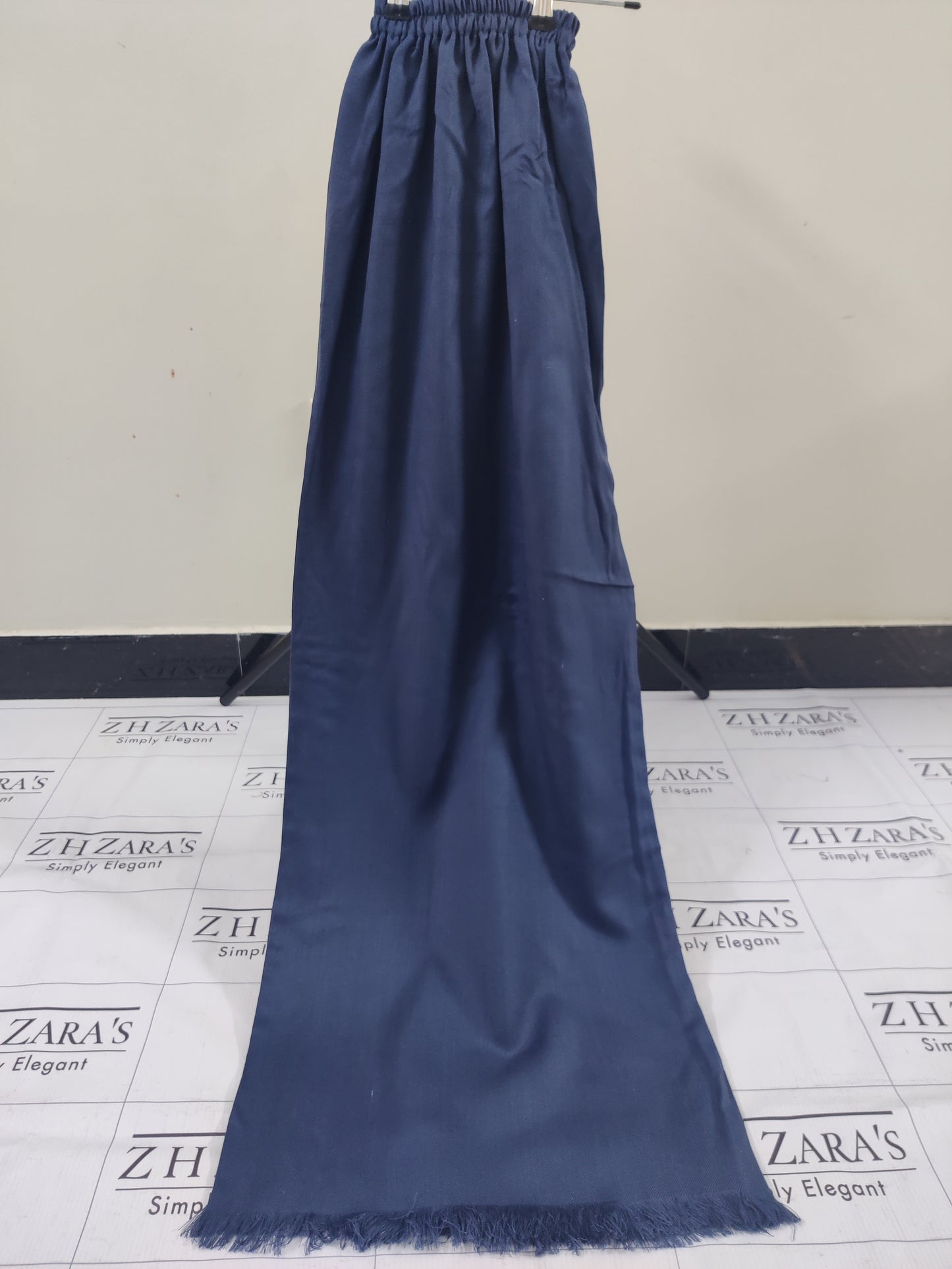 Grey Pashmina 2pc Stitched