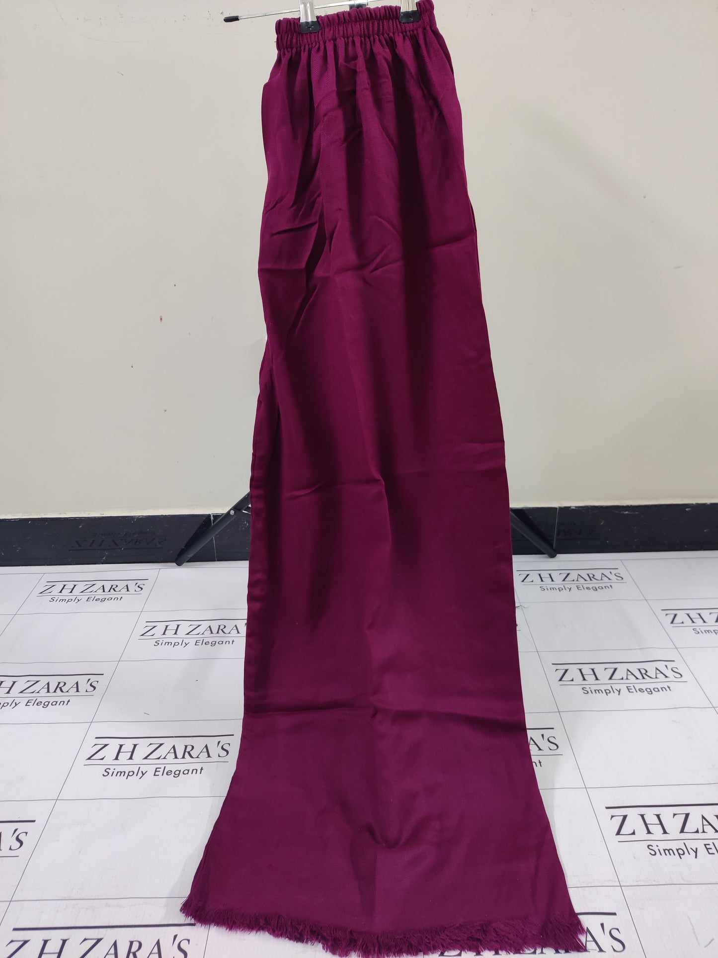 Magenta Pashmina 2pc Stitched