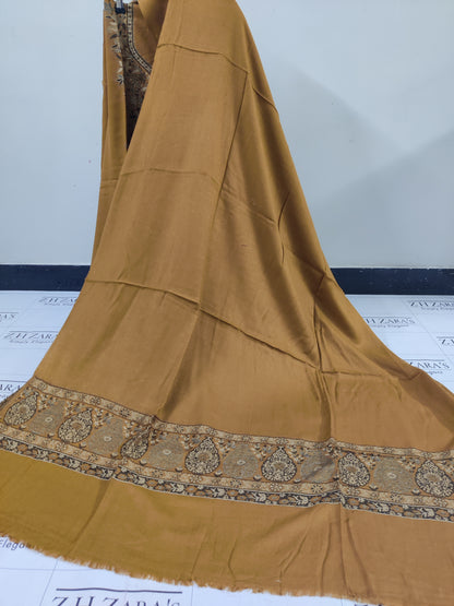 Hazel Mustard Pashmina 3pc