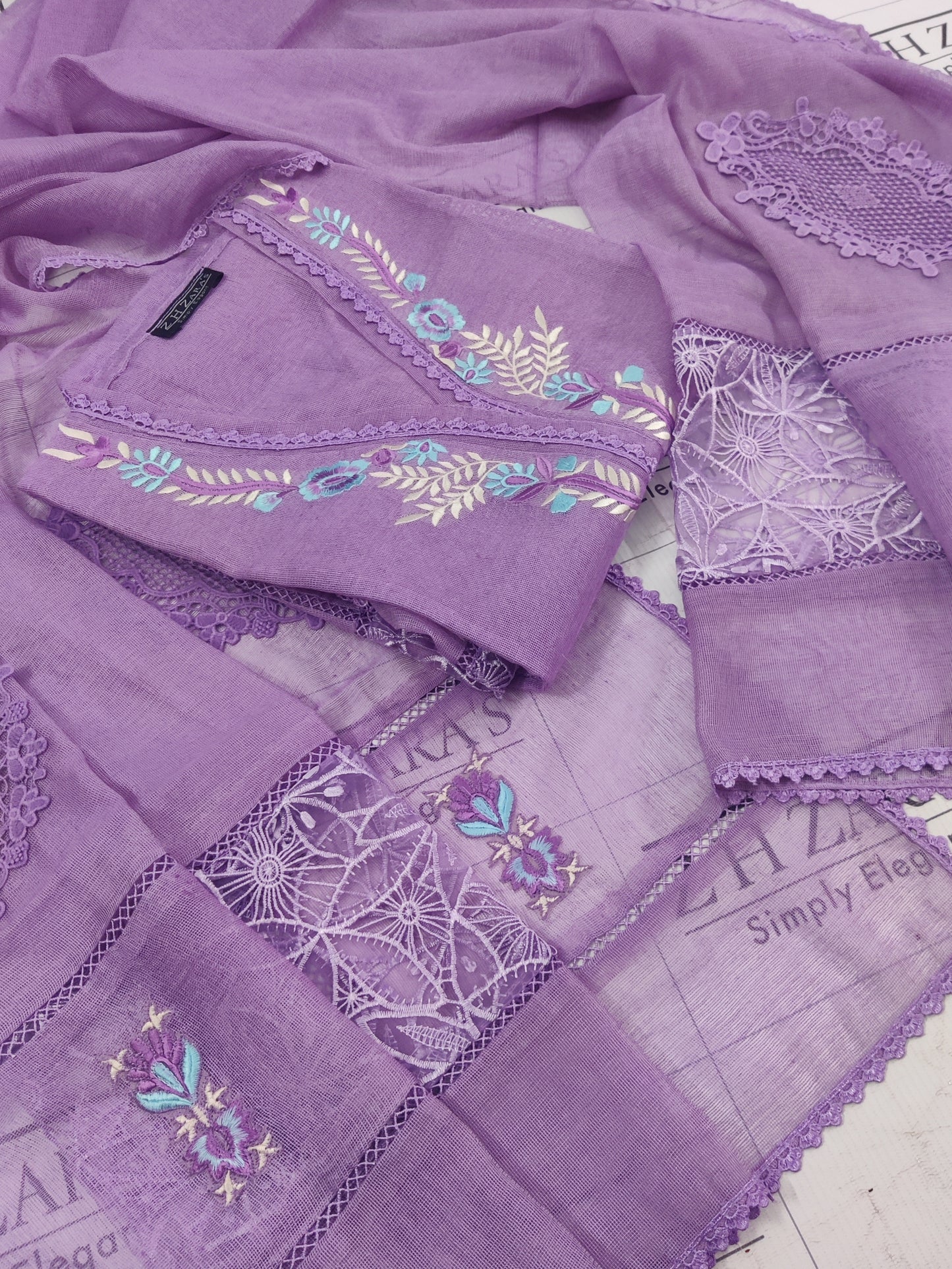 Purple Blossom 2pc