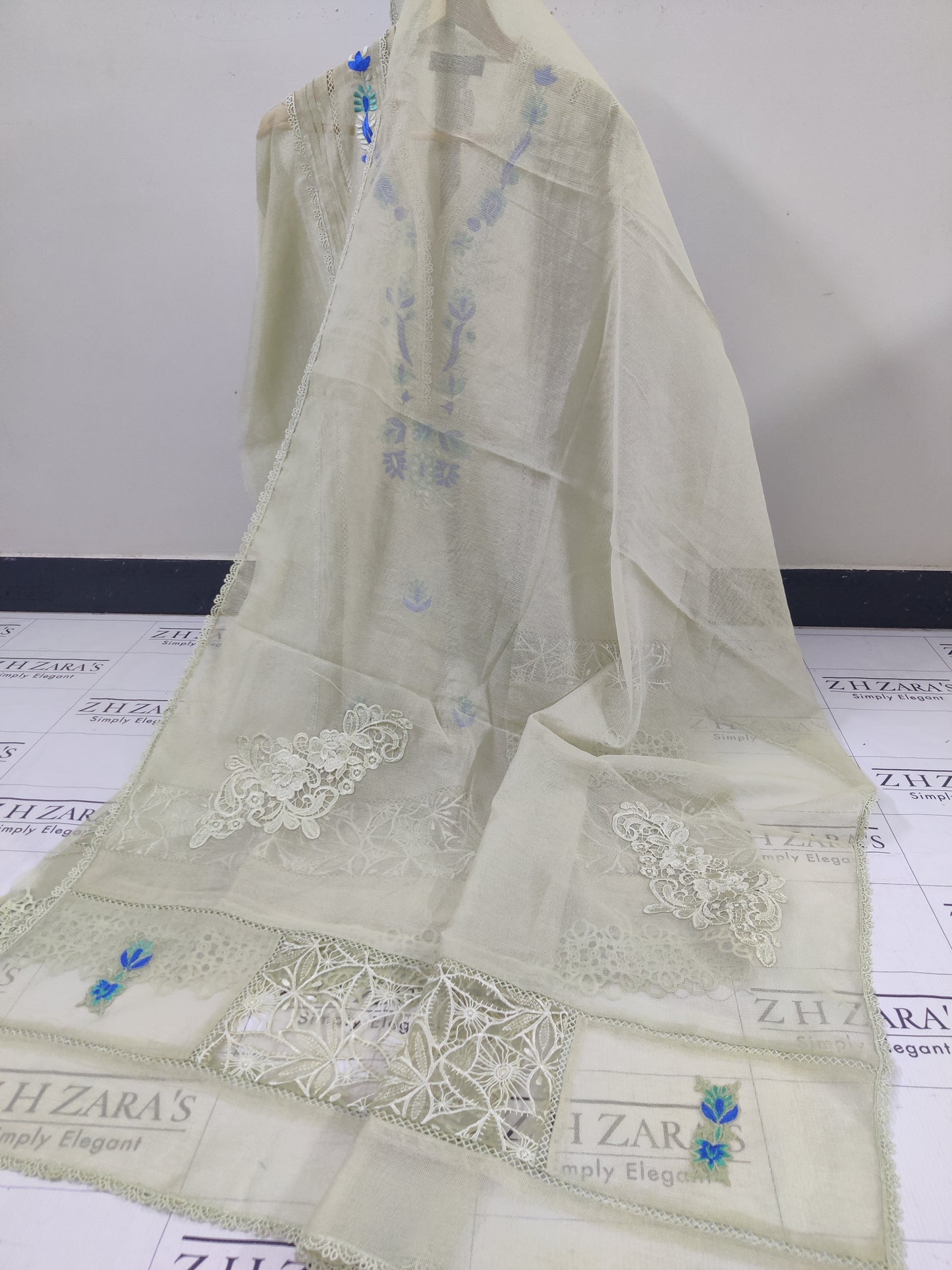Olive Green Blossom 2pc