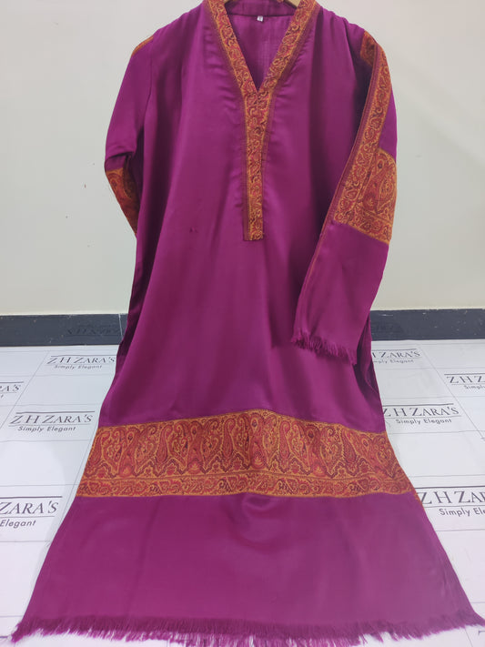 Majenta Kani Shirt Stitched