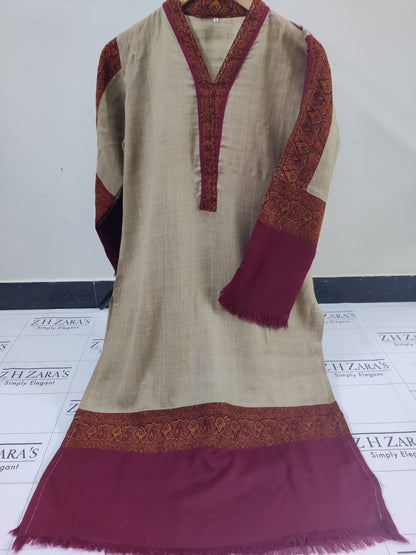 Coffee Kani Shirt Stitched