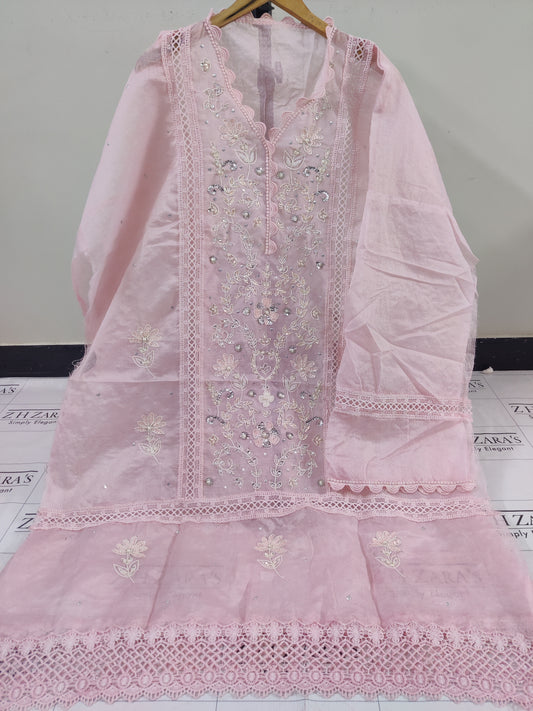 Pink Pearls & Beads 2pc