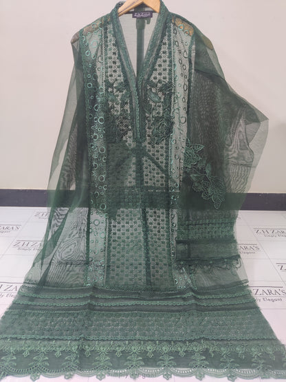 Bottle Green Premium Crochet 2pc