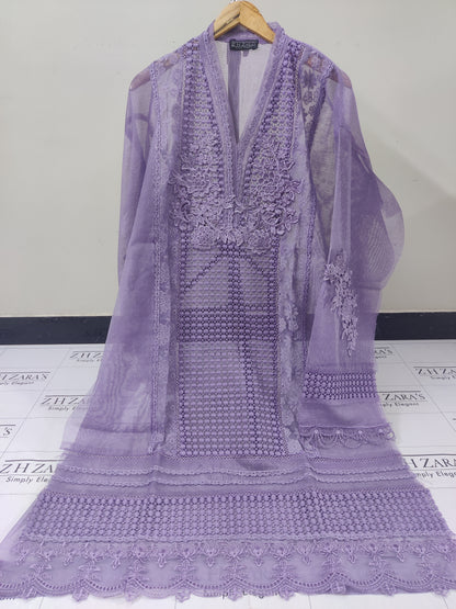 Lavender Purple Premium Crochet 2pc