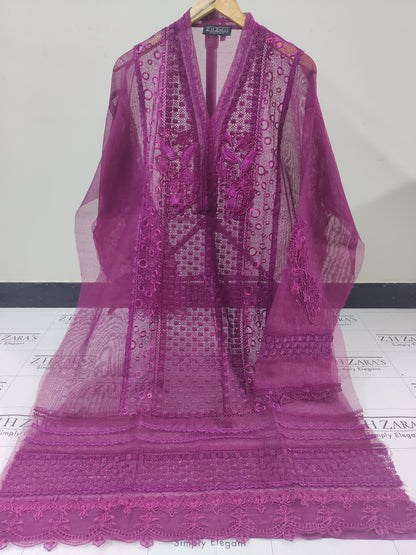 Magenta Hot Pink Premium Crochet 2pc