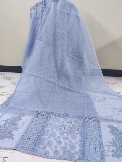 Ice Blue Premium Crochet 2pc