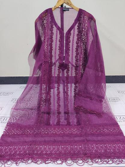 Hot Pink Zoha 2pc