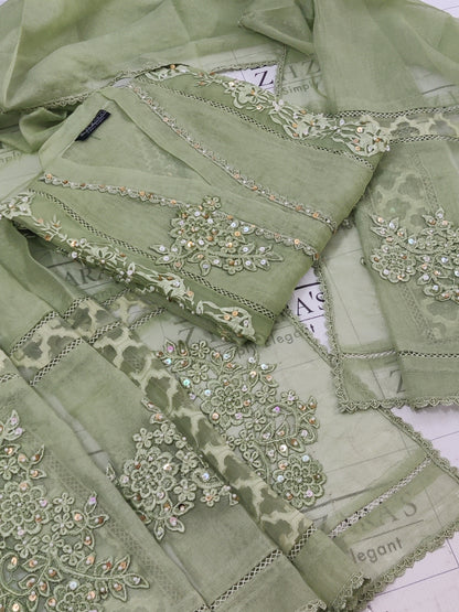 Olive Green Heer 2pc