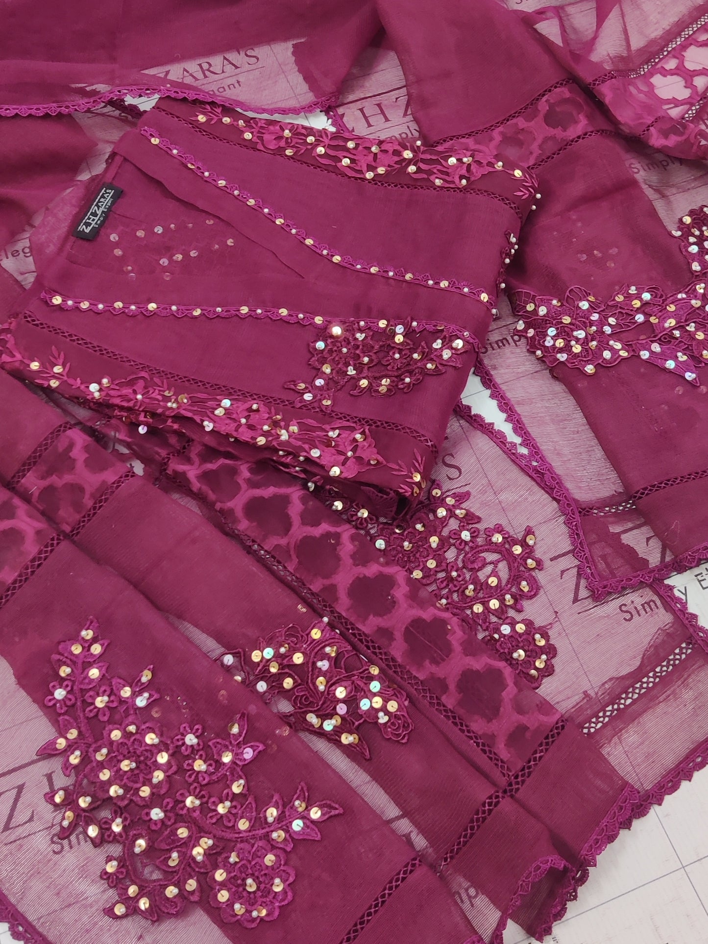 Magenta Heer 2pc