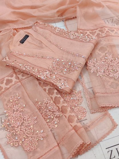 Peachy Pink Heer 2pc