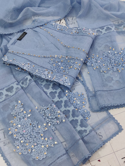 Ocean Blue Heer 2pc