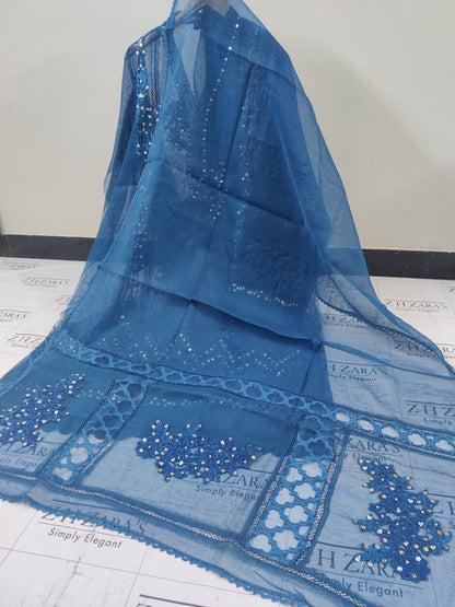 Peacock Blue Heer 2pc