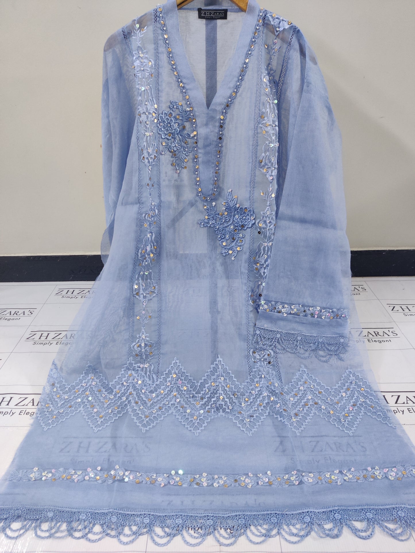 Ocean Blue Heer 2pc