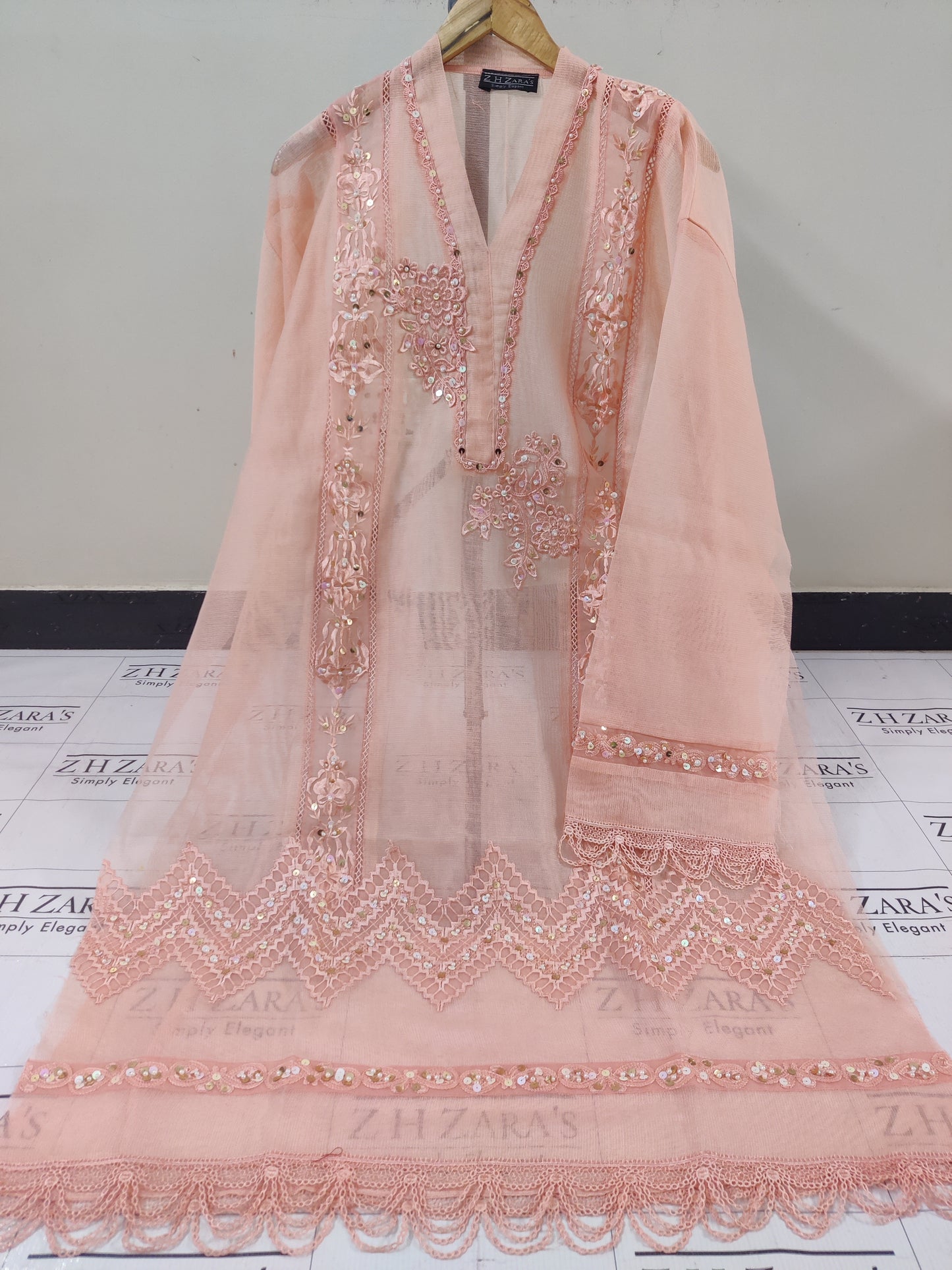 Peachy Pink Heer 2pc