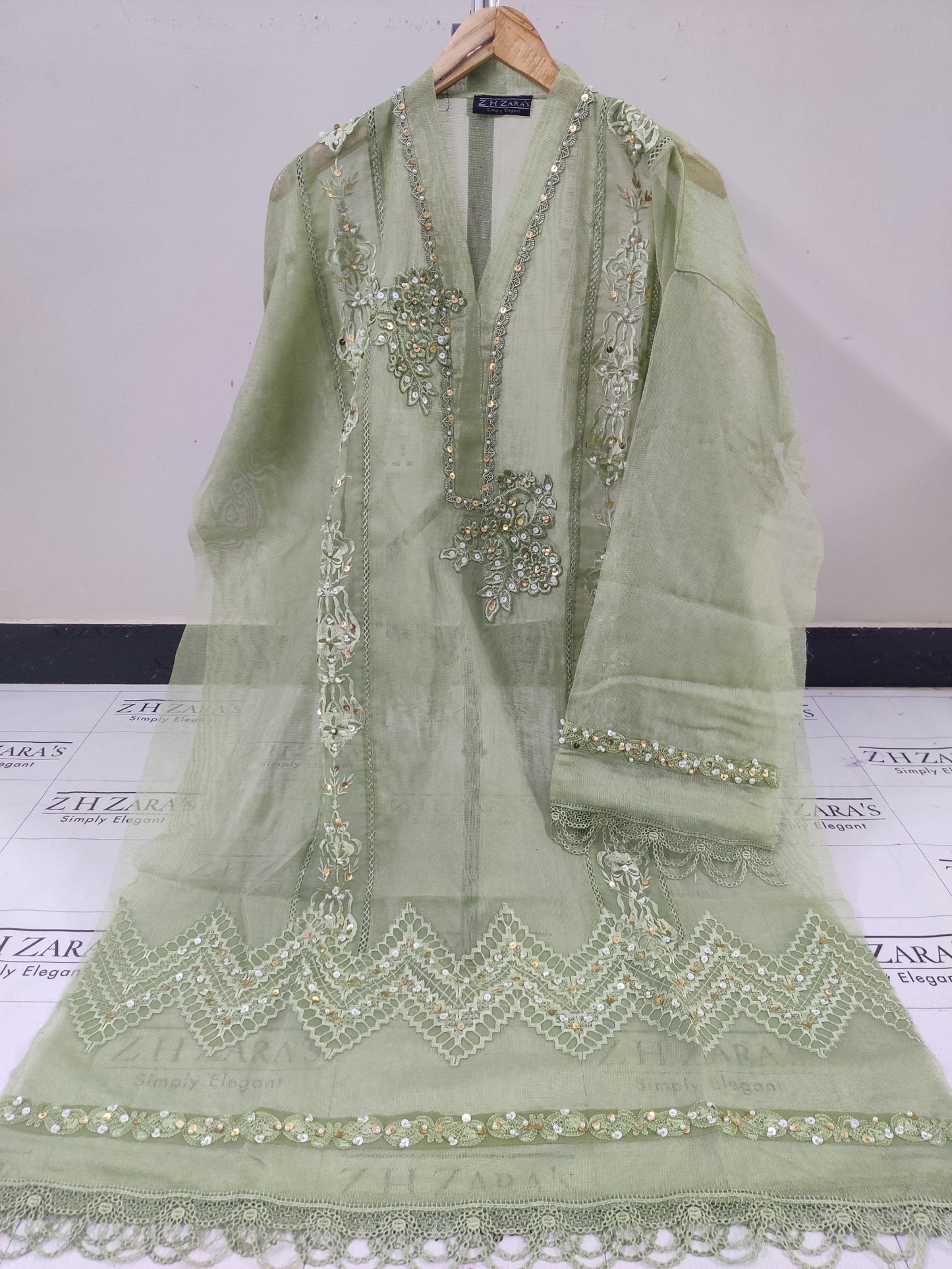 Olive Green Heer 2pc