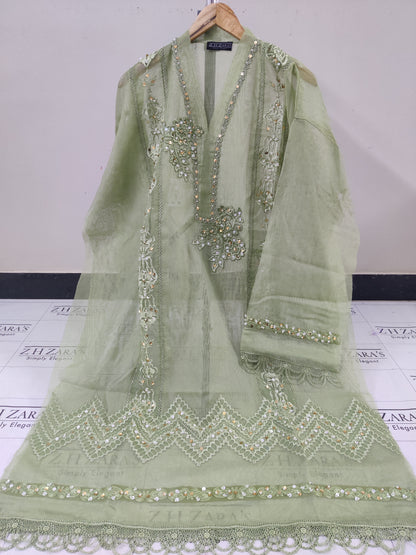 Olive Green Heer 2pc