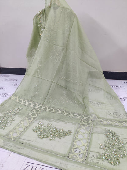 Olive Green Heer 2pc
