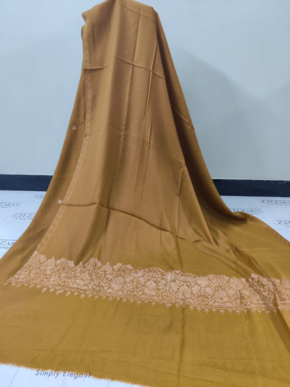 Mustard Anchor Pashmina 3pc