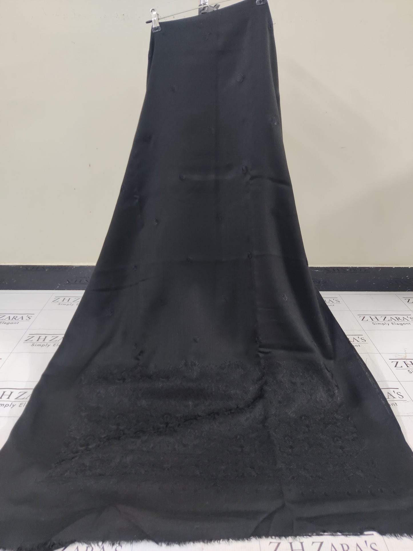 Black Anchor Pashmina 3pc